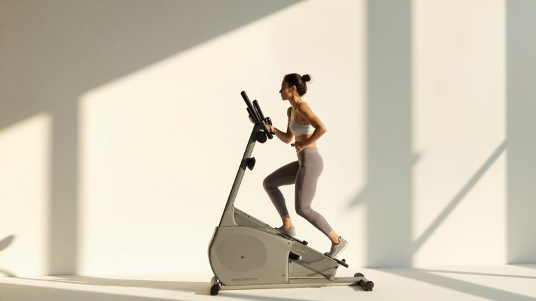 cardio à faible impact elliptique: progresser sans douleur