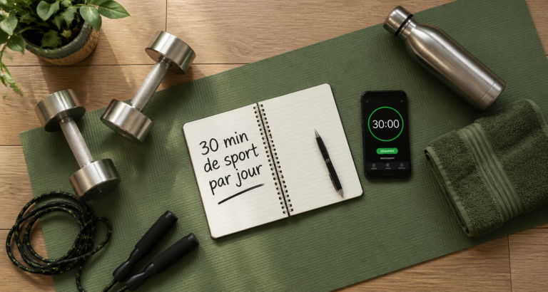 30 min de sport par jour accessoires fitness
