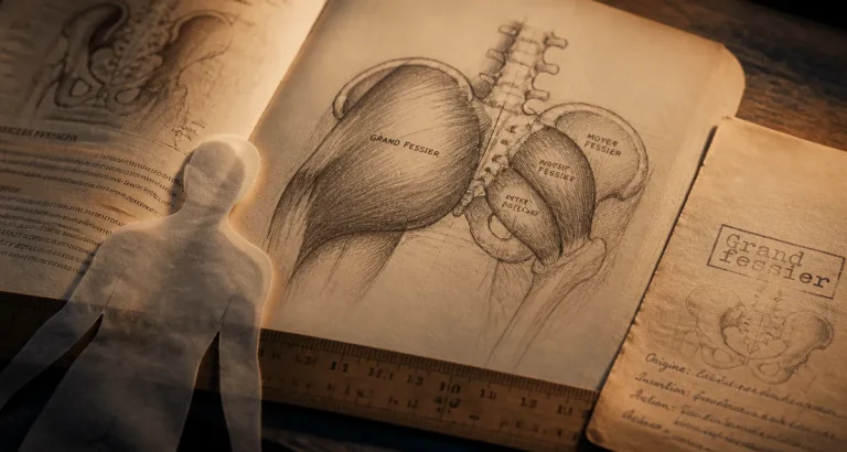 Muscle de la fesse : anatomie des fessiers (grand, moyen, petit)