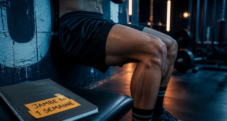 Muscler ses cuisses en 1 semaine : chaise isométrique en salle de sport