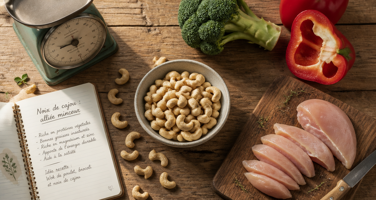 noix de cajou fait grossir bol cuisine
