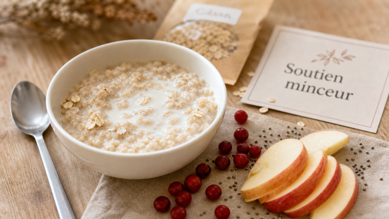 Flocon d avoine pour maigrir : porridge au bol, fruits rouges et chia