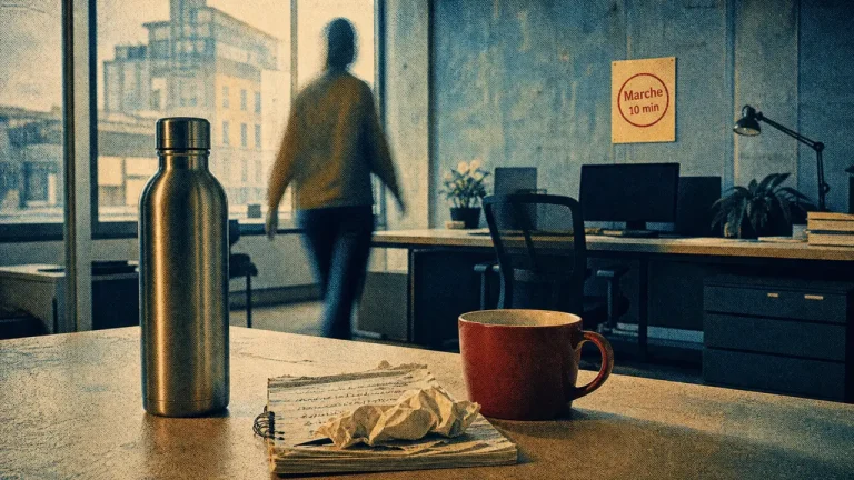 Lutter contre la fatigue de l'après-midi : marche 10 min et sieste courte