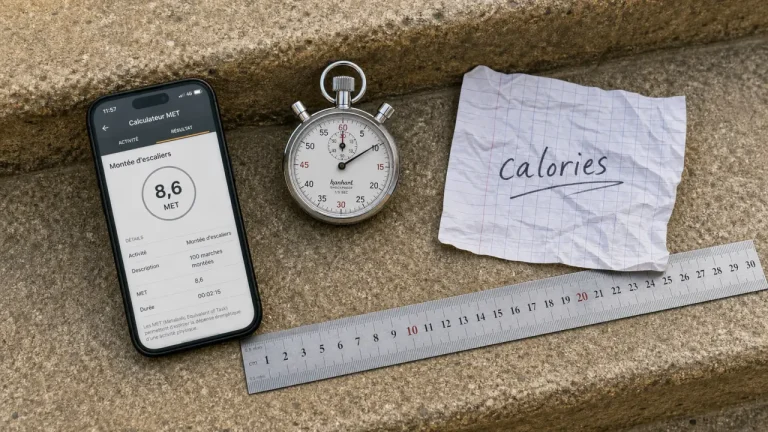 Monter 100 marches par jour calories : MET et bénéfices réels