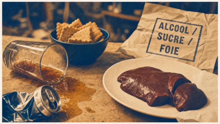 Les pires aliments pour le foie : alcool et sucre liquide, ultra-transformés