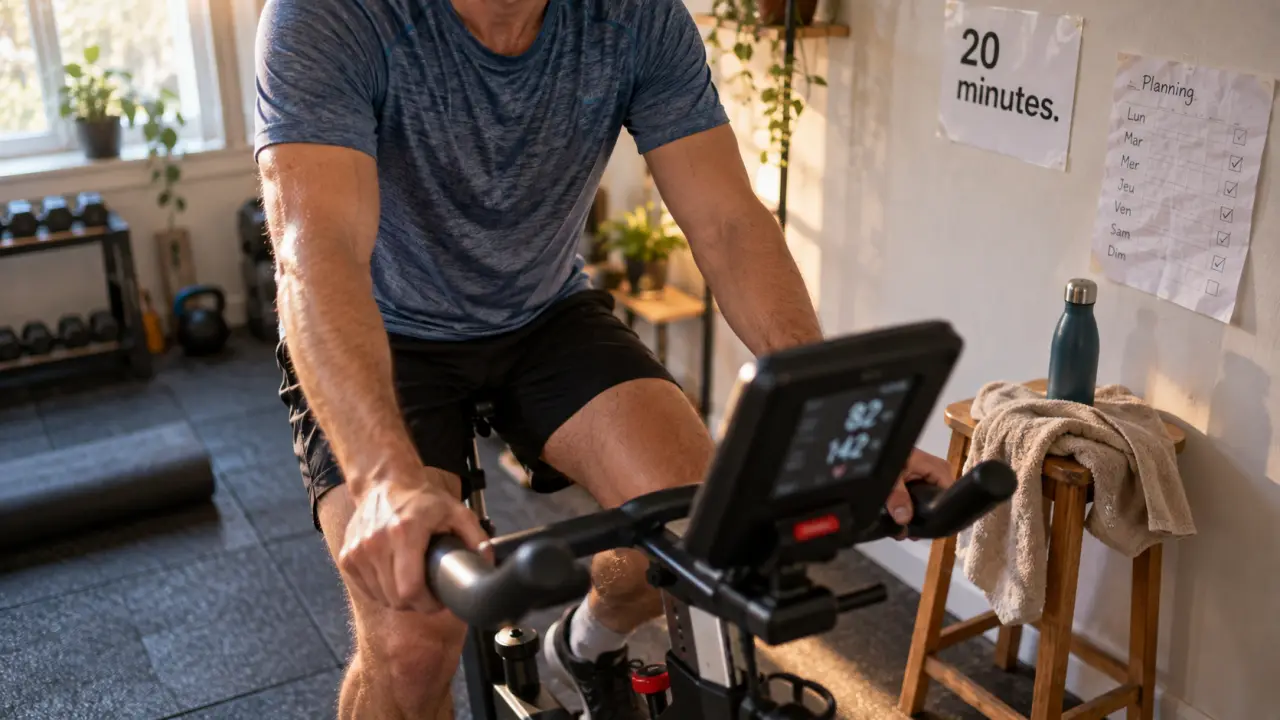 Faire 20 min de velo d appartement par jour : vélo d’appartement pour le cœur et la silhouette