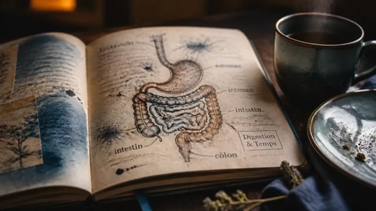 Temps pour la digestion : 24 à 72 heures, tube digestif et côlon